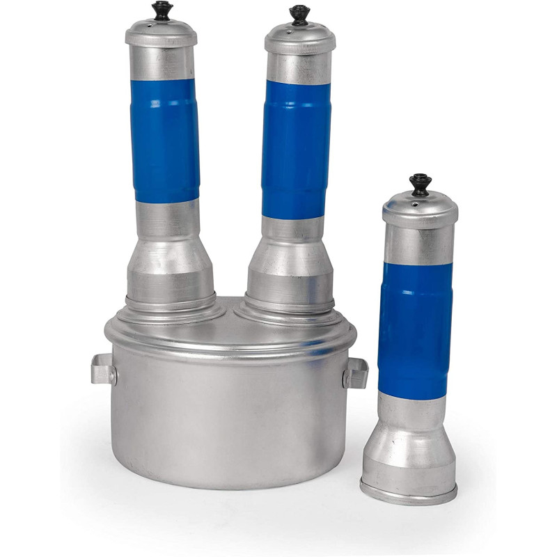 Taj Aluminium Puttu Maker, 2 Steamer + 1 Extra Steamer