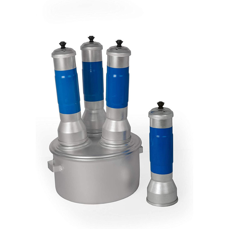 Taj Aluminium Puttu Maker, 3 Steamer + 1 Extra Steamer