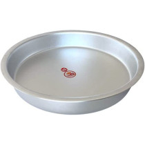 Taj Aluminium Round Oven Tray Silver 30Centimeter