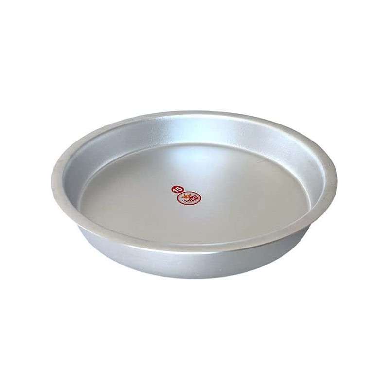 Taj Aluminium Round Oven Tray Silver 24Centimeter