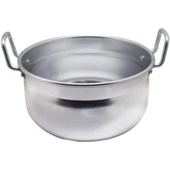 Taj Aluminium Stew Pan With Lid Silver 18X10Cm