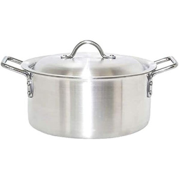 Taj Aluminium Casserole Pot Silver 24Centimeter