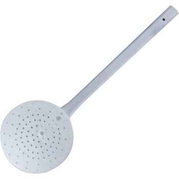 Taj Aluminium Small Rice Skimmer With Pipe Handle