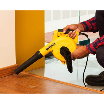 Dewalt 800W Variable Speed Electric Blower 16000Rpm Blow And Suction With Collection Bag Yellow Black Dwb800 B5 3Y