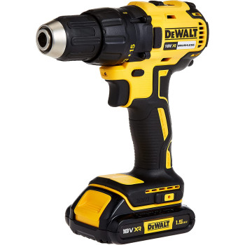 Dewalt 18V 13Mm Compact Drill Driverbrushless 2 X 1.5Ah Batteries Charger And Kit Box Dcd777S2 Gb 3 Year Warrnty