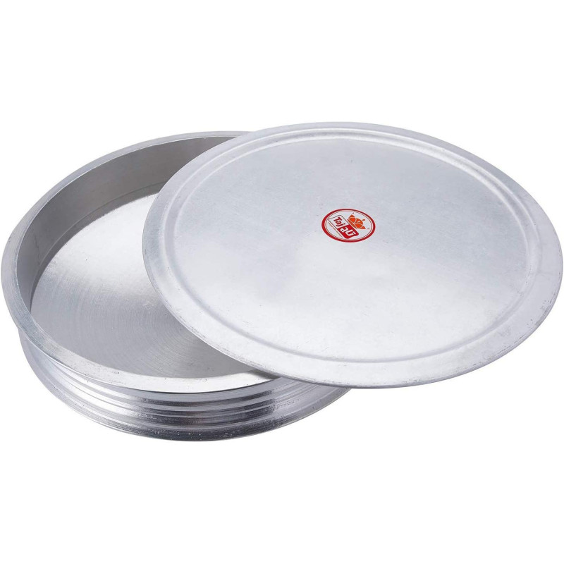 Taj Cast Aluminium Uruli, Handi, Urli Pot With Lid 30.5 Cm