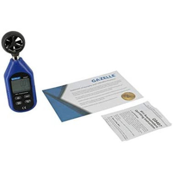 Gazelle G9407 Mini Handheld Anemometer And Thermometer For Air Flow And Temperature Test