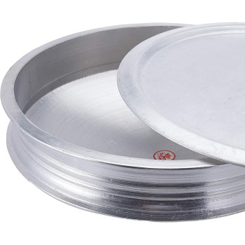 Taj Cast Aluminium URULI, Handi, Urli Pot with Lid 40.5 Cm 