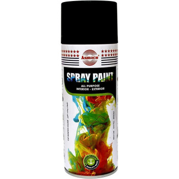 Asmaco Spray Paint Matt Black