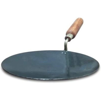 Taj Iron Roti Tawa Wood Handle 11 inches 