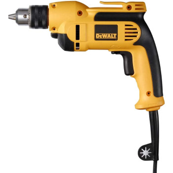 Dewalt 10Mm Rotary Drill With Keyed Chuck Yellow Black Dwd112 B53 Year Warrnty