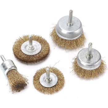 Vwma Wire Wheel And Cup Brush Setset Of 5