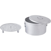 Taj Mandi Biryani Aluminium Cooking Pot Set 3 Pieces