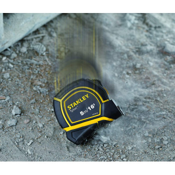 Stanley Tylon Short Tape Measure 5M 16' X 19Mm Yellow Black Stht36194