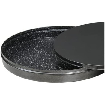 Taj Non Stick Cake Tray With Lid Black 15Inch