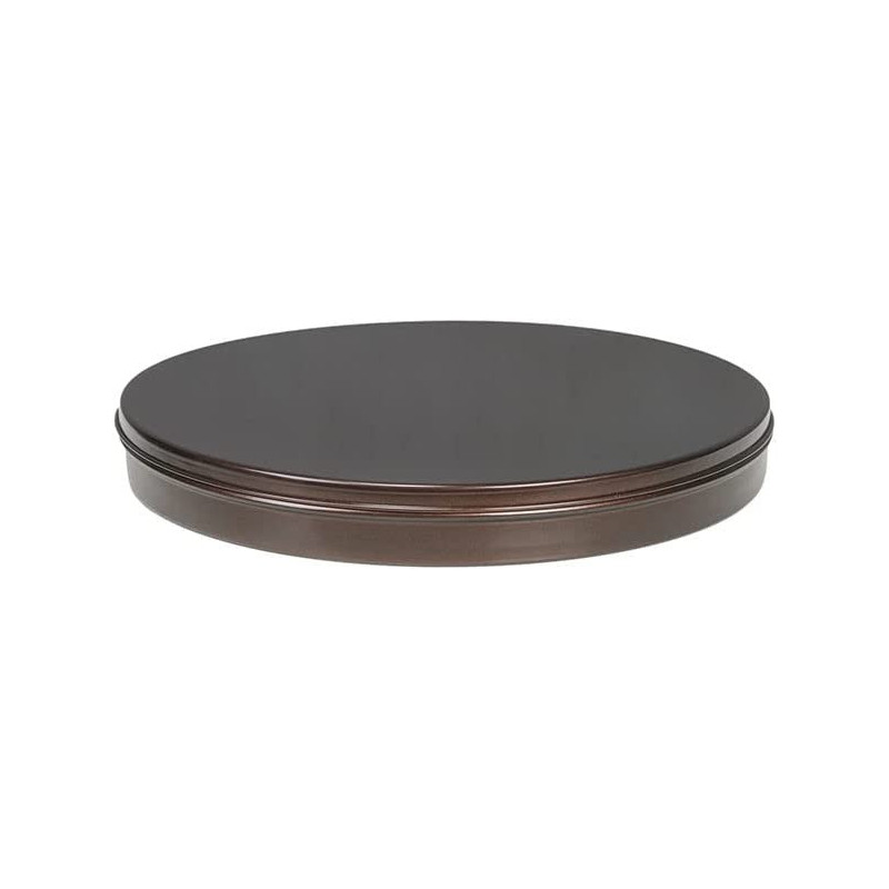Taj Non Stick Cake Tray With Lid Brown White 14Inch