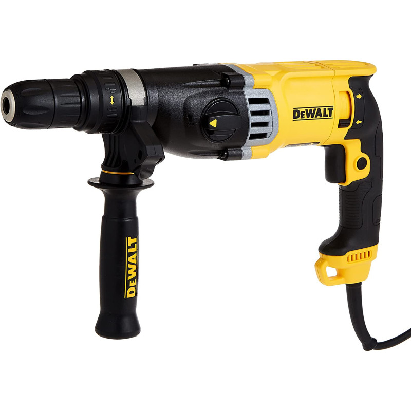 Dewalt 28Mm 900W Vsr Compact Sds Plus Hammer With Quick Release Chuck Yellow Black D25144K B5 3 Year Warrnty