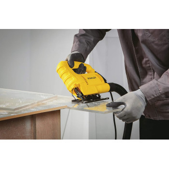 Stanley Jigsaw 450W Variable Speed Corded For Cutting Wood Sheet Metal And Plastic Yellow Blacksj45 B5 2 Years Warranty