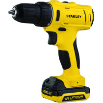 Stanley Cordless Drill Driver 10.8V Li Ion 2 Speed Reversible 10Mm Chuck 2 X 1.5 Ah Batteries Scd121S2K B5 2Y