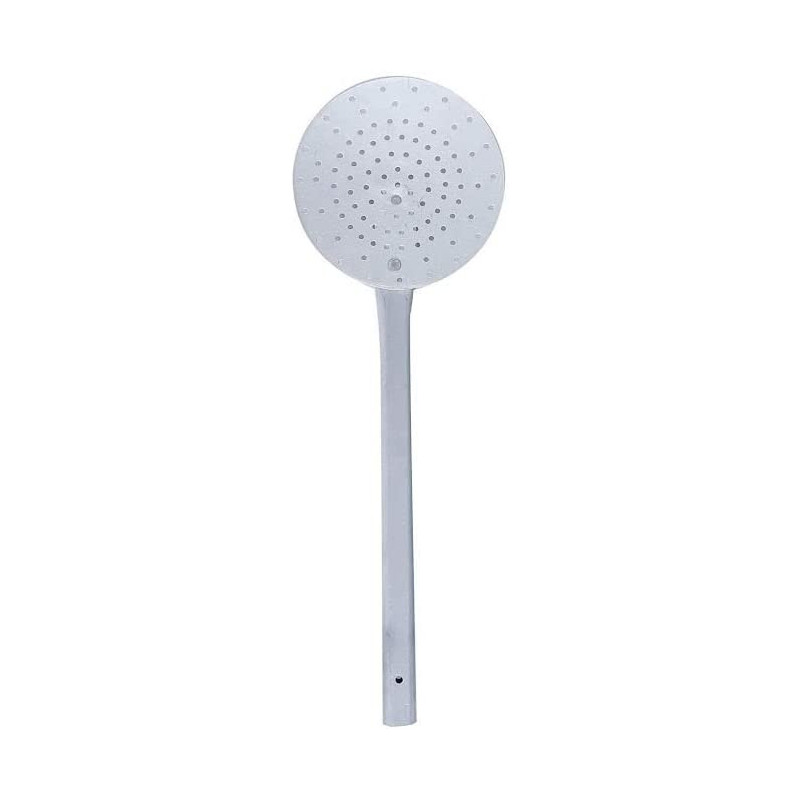 Taj Rice Skimmer With Pipe Handle Silver M