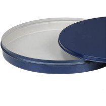 Taj Non Stick Cake Tray With Lid Blue White 15Inch