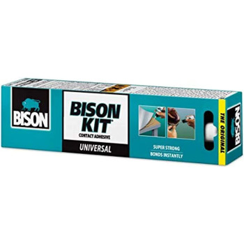Bison Kit Universal Contact Adhesive Tube 55Ml Super Strong Bonds Instantly And Permanently Flexiblemade In Holland