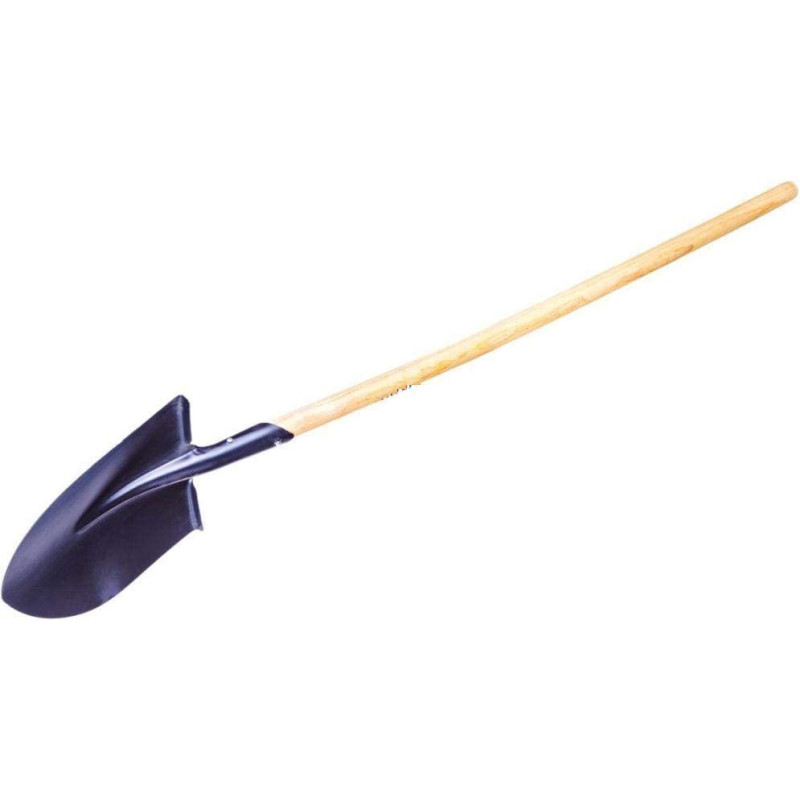 Tuf Fix Shovel with Wooden Handle for Construction, Outdoor Equipment