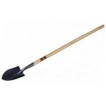 Tuf Fix Shovel with Wooden Handle for Construction, Outdoor Equipment