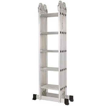 Multipurpose 4X5 Ladder 6M Silver