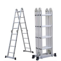 Ma Fra Multi Purpose Folding Extension Ladder4.7M 15.5Ft 330Lbs 150Kg
