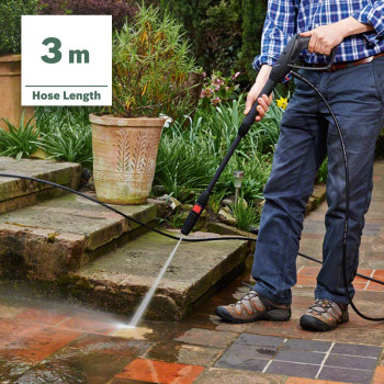 Bosch Easy Aquatak 100 Long Lance High Pressure Washer Green 1100W 06008A7E71