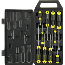 Stanley 2 65 005 Phcushion Grip Screwdriver Multi Colour Set Of 10 Piece