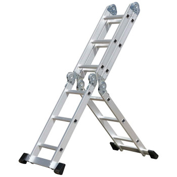 Multipurpose Aluminium Ladder 3.7 Mtr 12 Steps