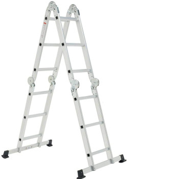 Multipurpose Aluminium Ladder 3.7 Mtr 12 Steps