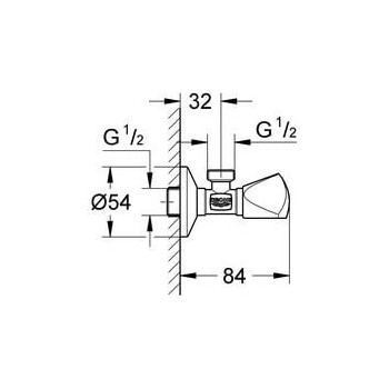 Grohe Bathroom Fixtures Angle Valve 22940000