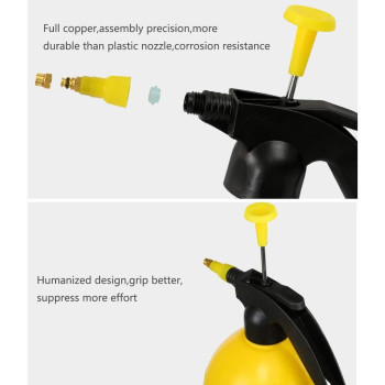 2L Hand Pressure Hand Pump Pressure Sprayer Bottle Pressurized Spray Bottlemanual Fogger Sprayer Home Garden Industrial