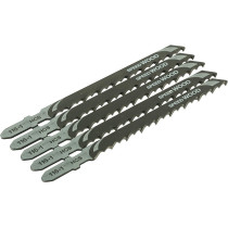 DeWalt DEWDT2166QZ Jigsaw Blades for Wood T Shank HCS T144D Pack of 5