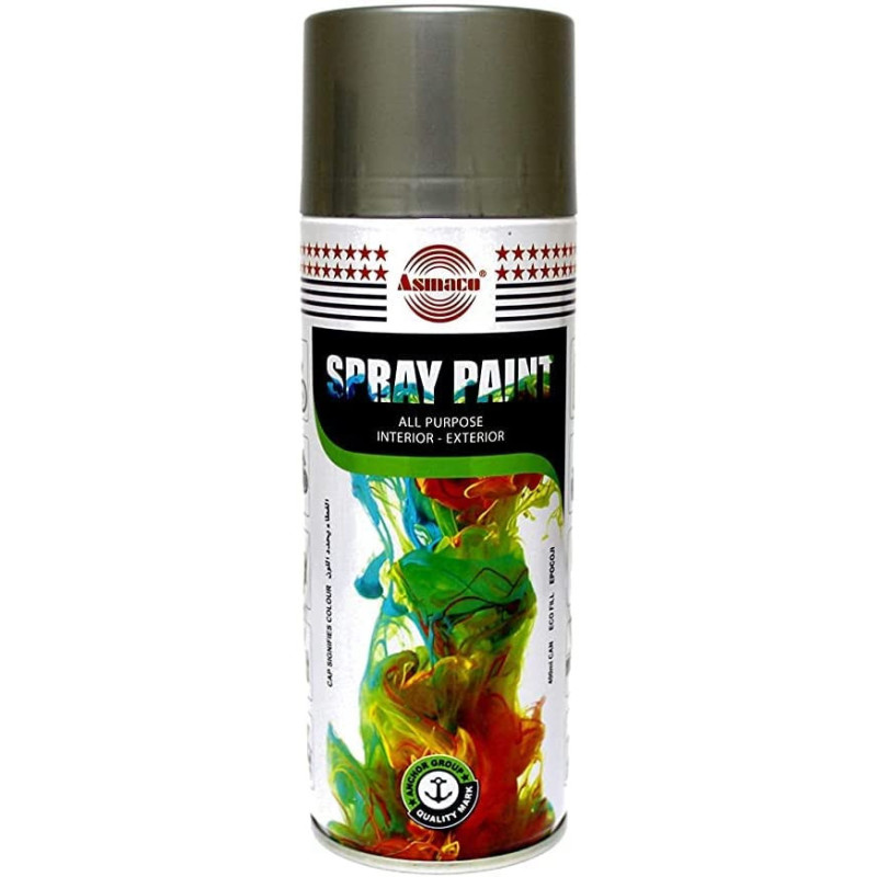 Asmaco Spray Paint Silver Asmaco003