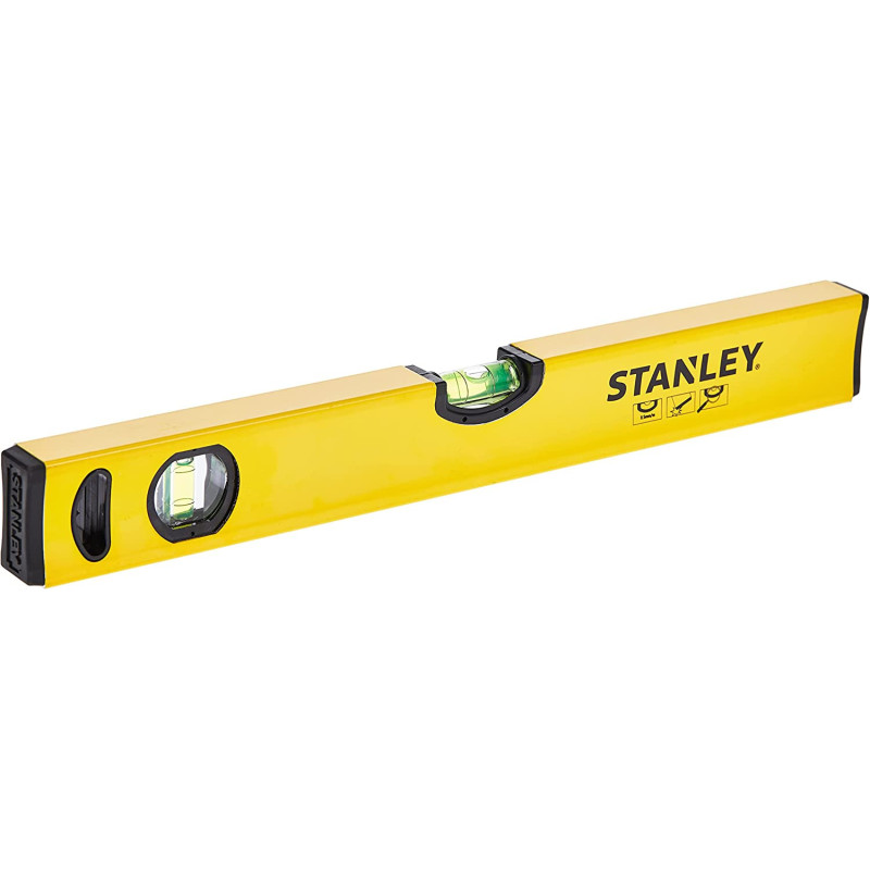 Stanley 4715898200468 Spirit Level 2 Vials 40 Cm