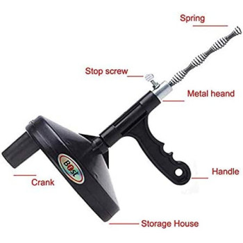 Drain Augers Plumbing Snake Pipe Cleaner Household Auger Spring Cable