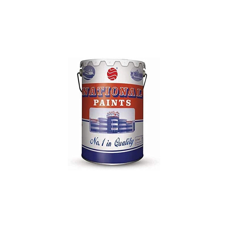 National Paint Emulsion Water Base 3.6Ltr 200 Dyro Grey