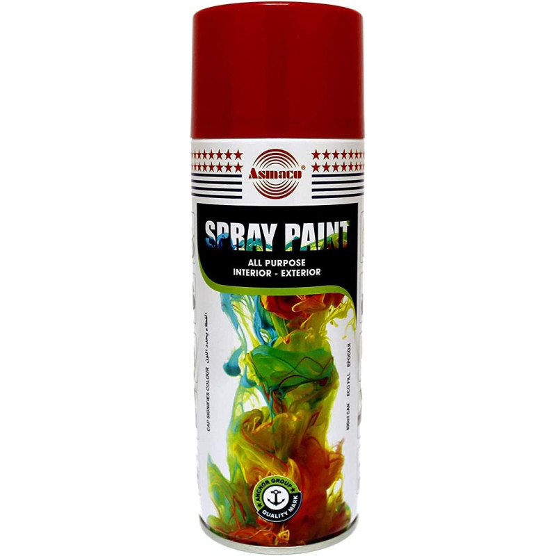 Asmaco 12710740 Spray Paint Red