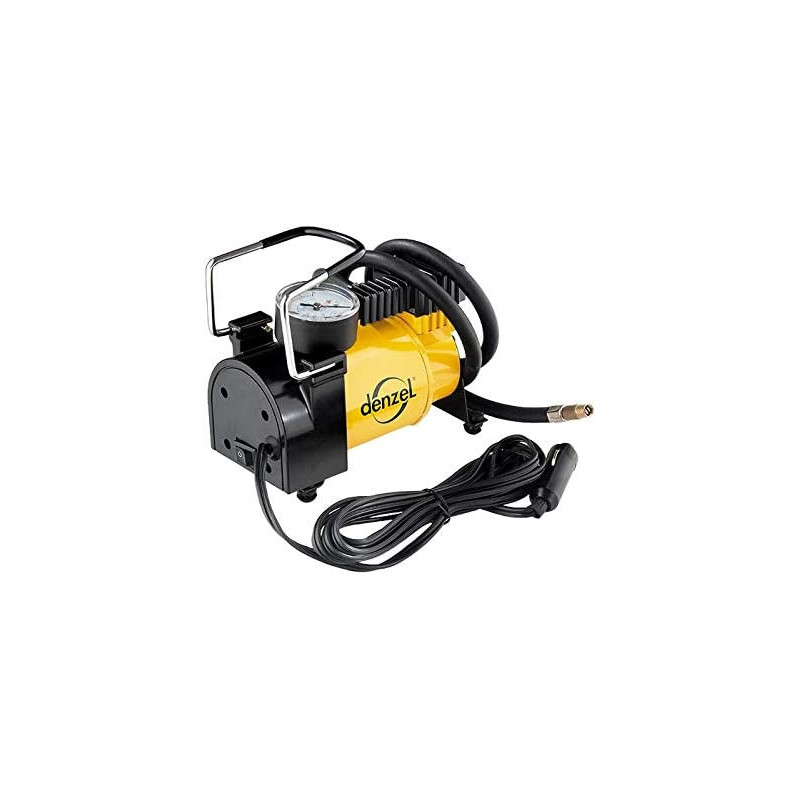Denzel Portable Automobile Air Compressor Dc 20 12 V 7 Bar 35 L Min For Off Roading And Camping Lovers58054