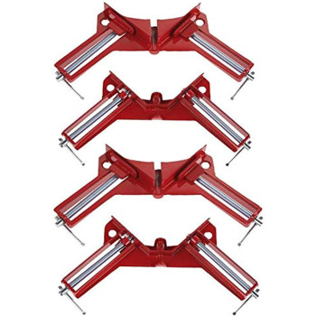 4Pcs Set 90 Degree Right Angle Clamp Mitre Clamps Corner Clamp Picture Holder Woodwork For Woodworking Tool
