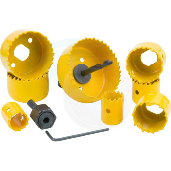 Tolsen 11Pcs Hole Saw Set