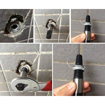 6 Pcs Lot Damaged Broken Screws Extractor Drill Bits Easy Out Remover Center Drill Damaged Bolts
