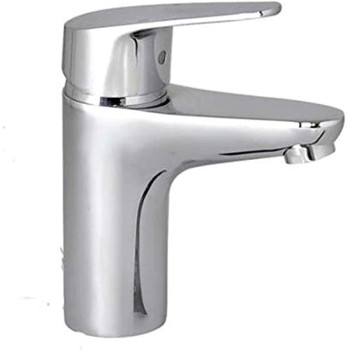 Copper Washbasin Mixer Silver