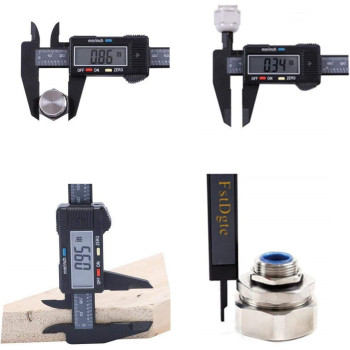 Vernier Caliper Electronic Digital Lcd Screen Micrometer Ruler Measuring Tool 150 Mm