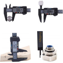 Vernier Caliper Electronic Digital Lcd Screen Micrometer Ruler Measuring Tool 150 Mm