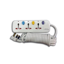 Universal Power Extension Cord 3 Way Veto